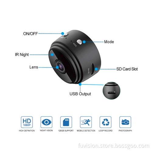 Wireless Spy Wifi video Hidden Camera